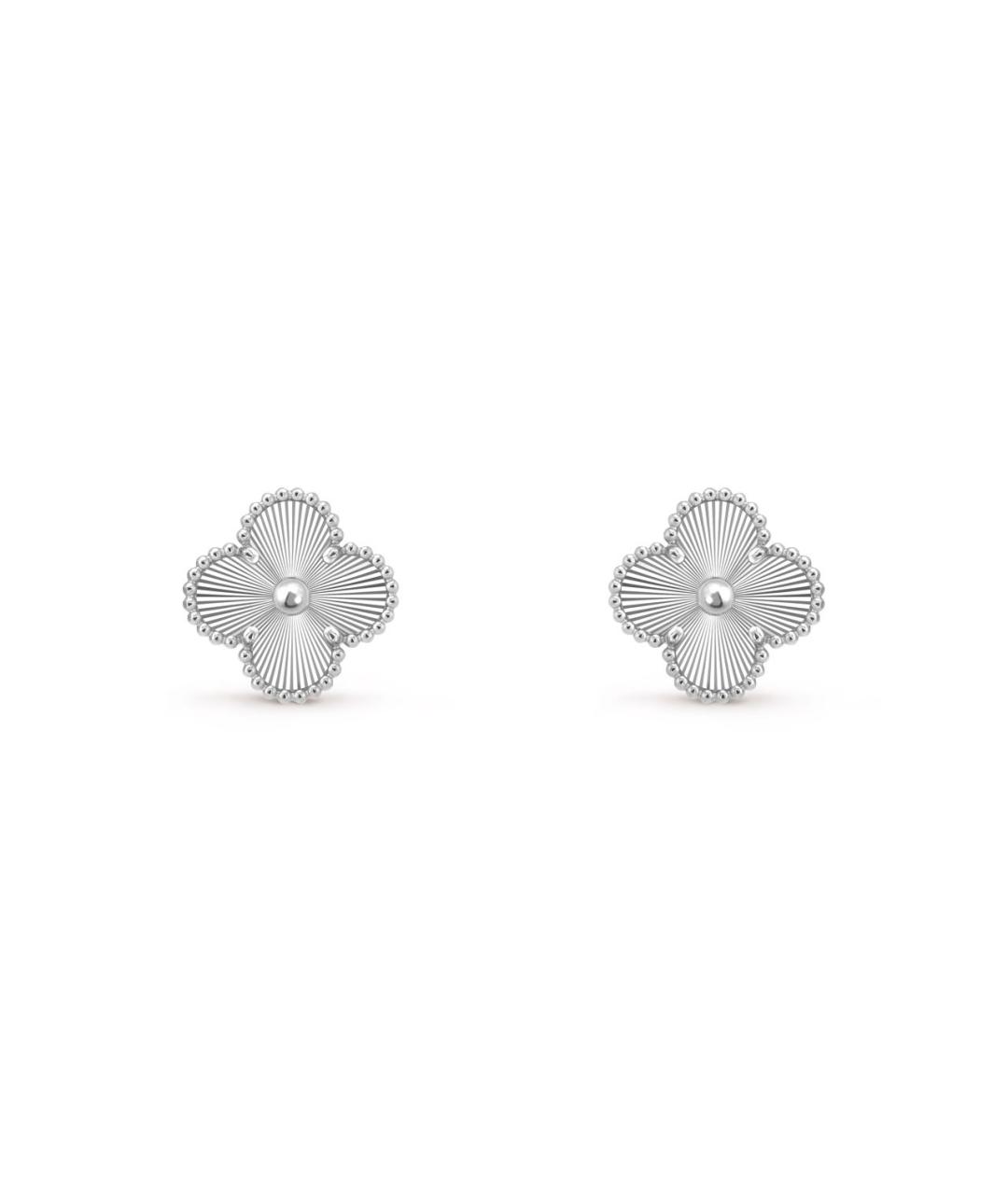 VAN CLEEF & ARPELS Серебряные серьги из белого золота, фото 1