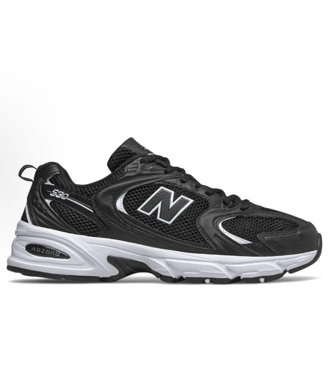 NEW BALANCE Черные низкие кроссовки / кеды, фото 5