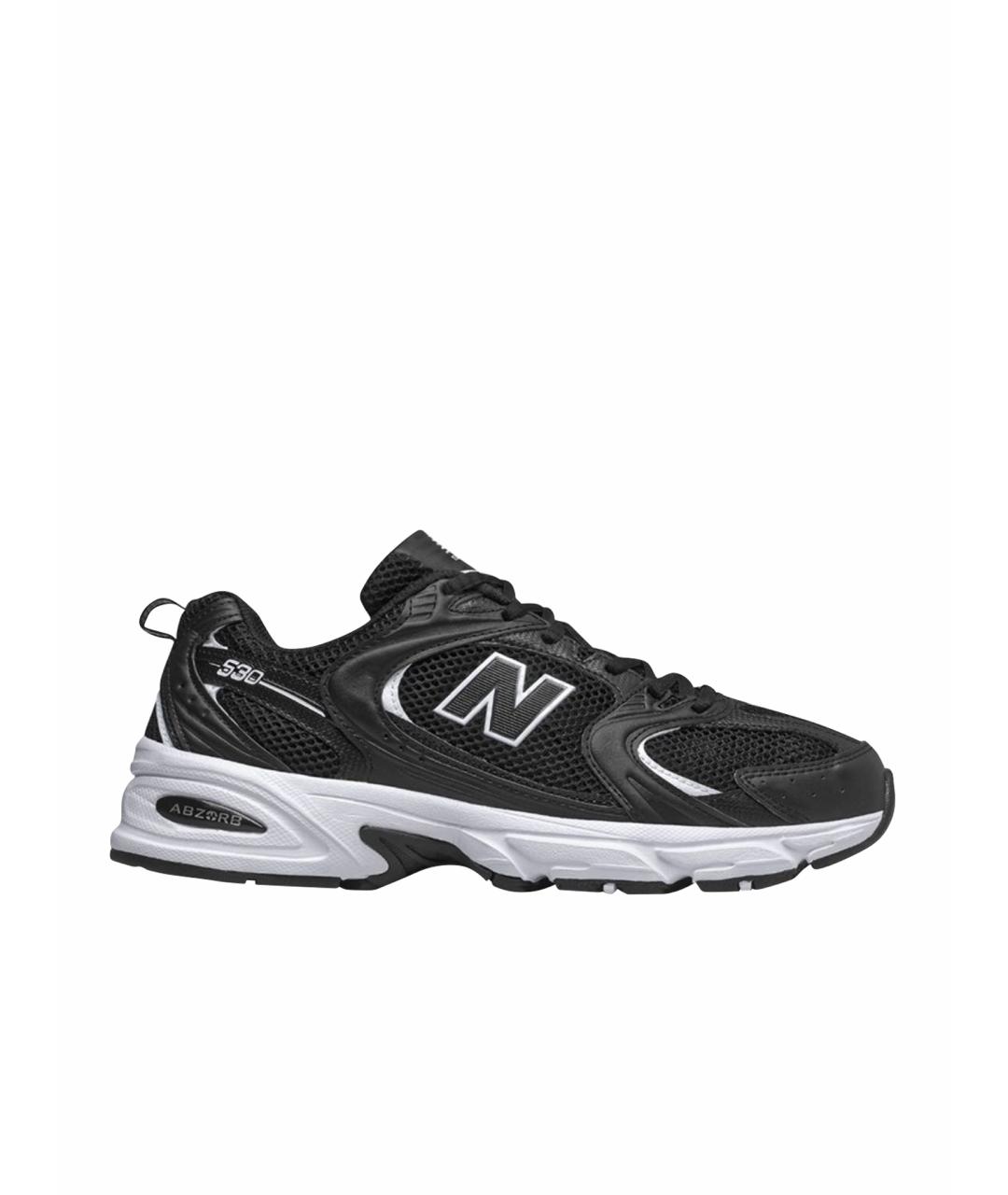 NEW BALANCE Черные низкие кроссовки / кеды, фото 1