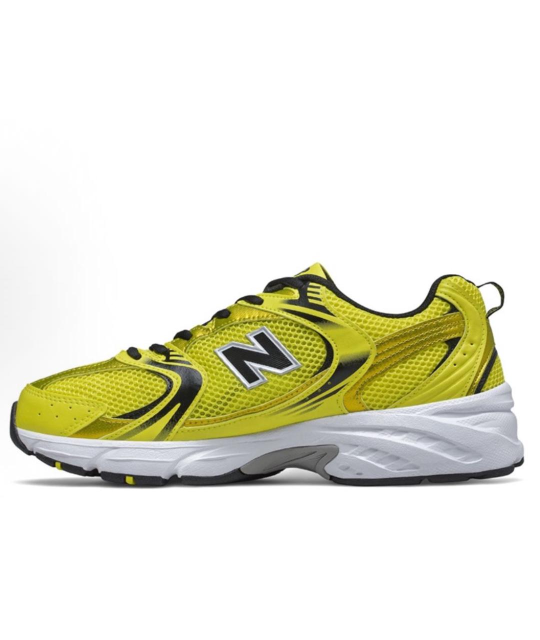 NEW BALANCE Желтые низкие кроссовки / кеды, фото 2
