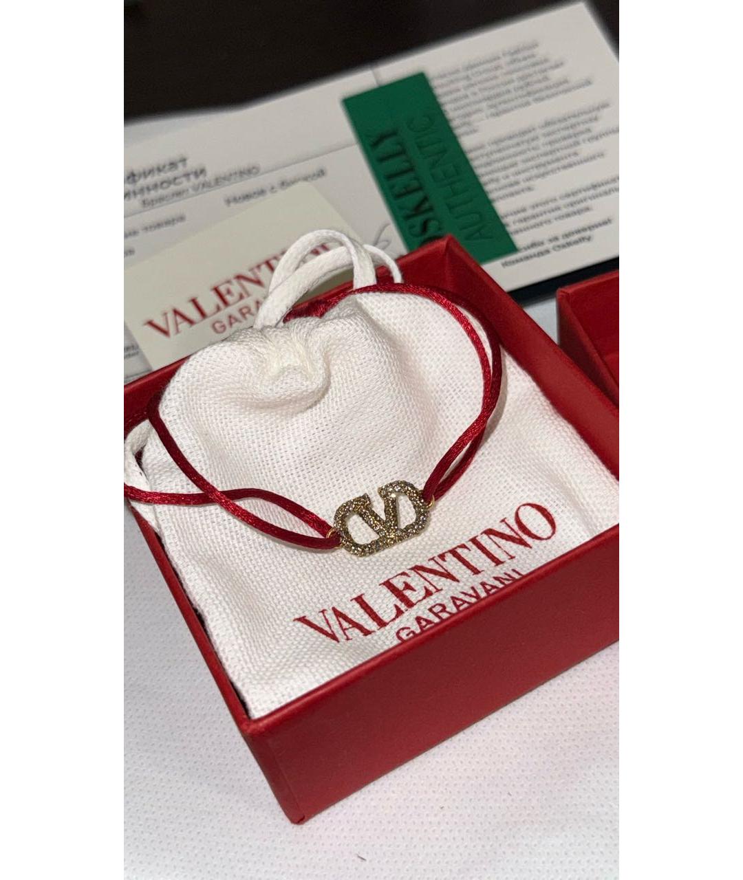 VALENTINO Красный браслет, фото 4
