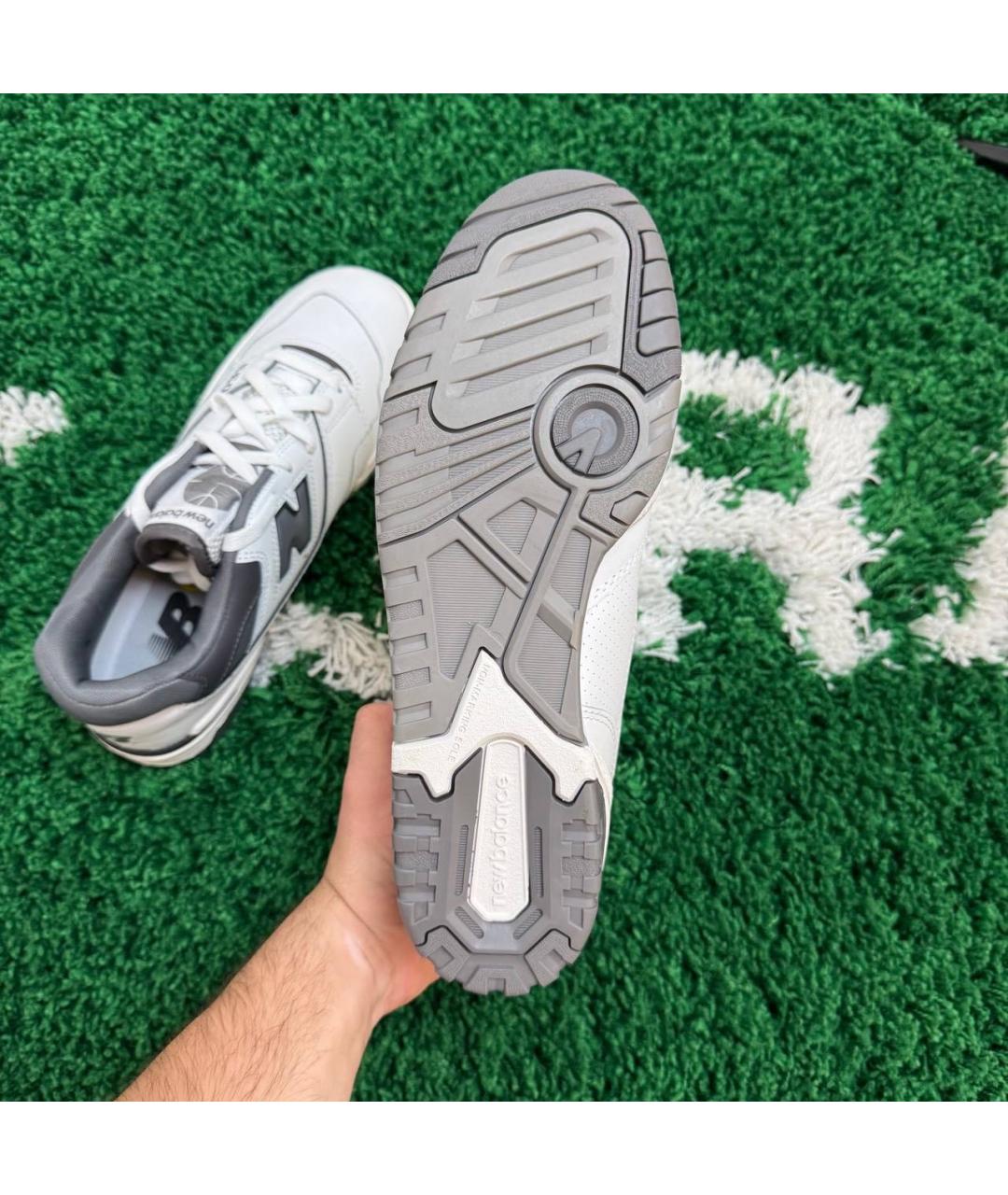 NEW BALANCE Белые низкие кроссовки / кеды, фото 5
