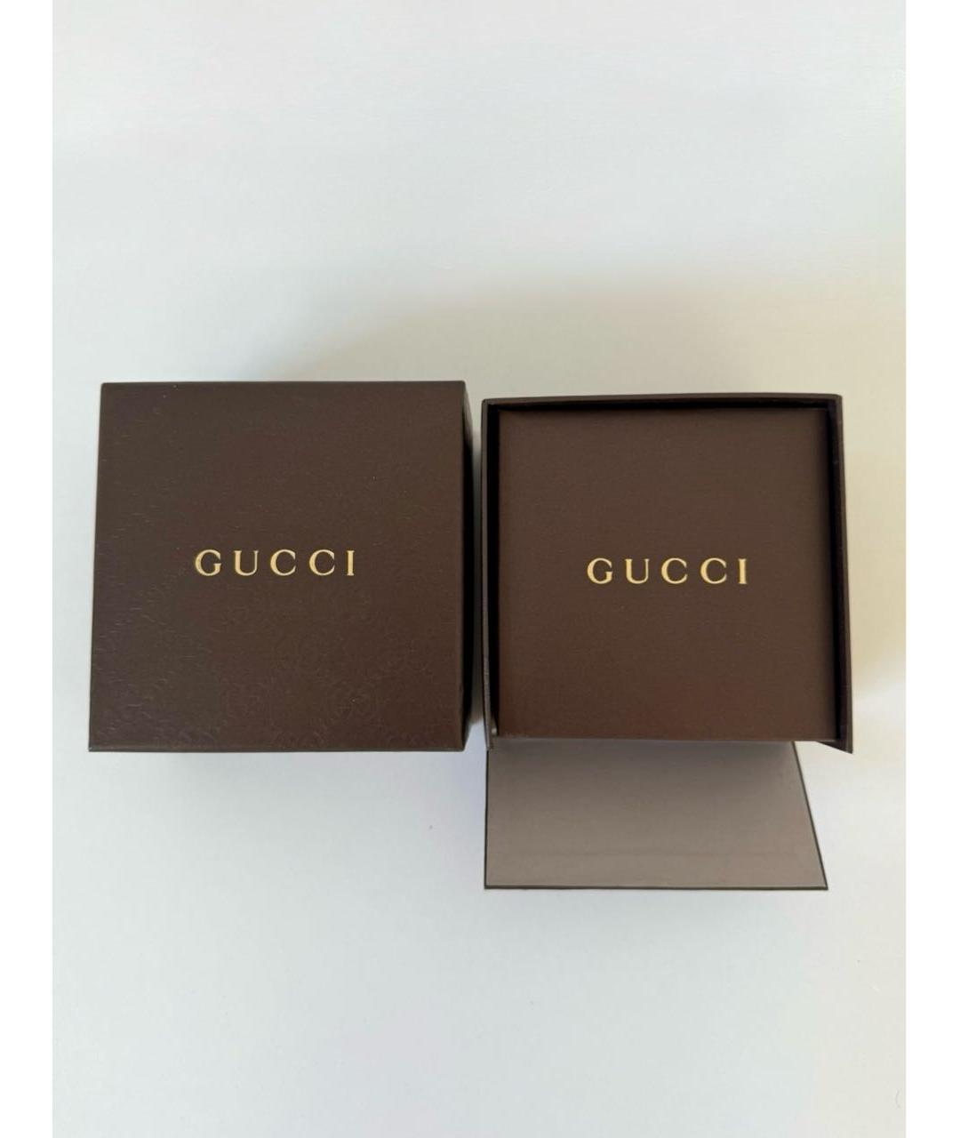 GUCCI Коричневые кожаные часы, фото 7