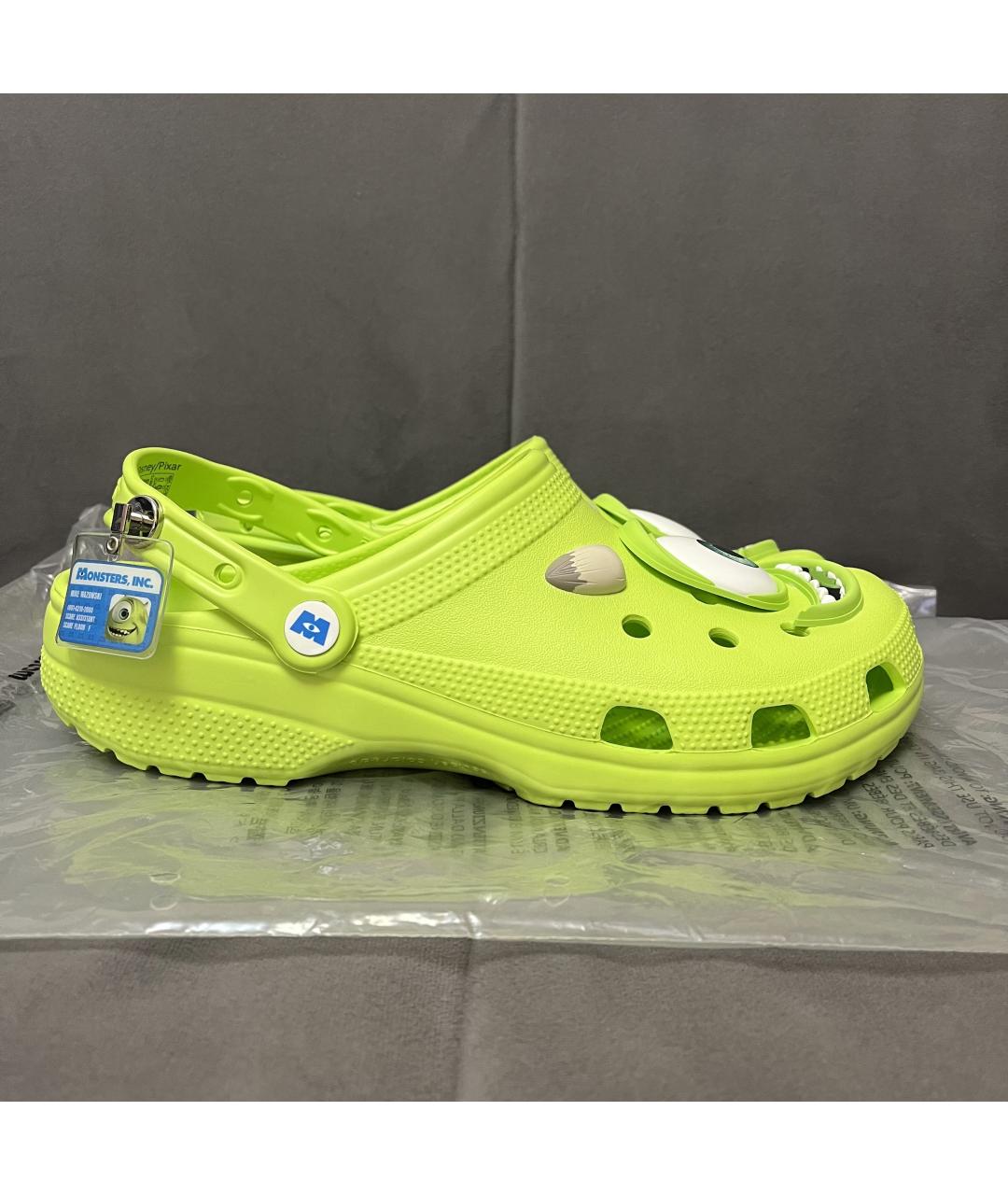 CROCS Зеленые шлепанцы, фото 2