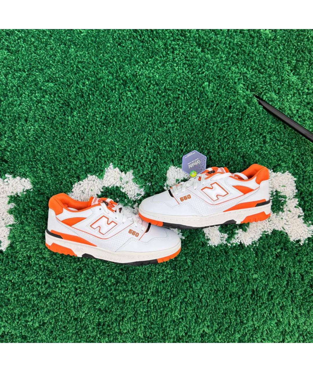 NEW BALANCE Белые низкие кроссовки / кеды, фото 2