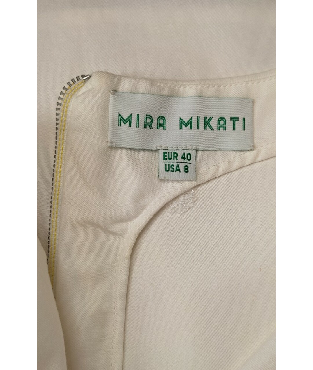 MIRA MIKATI Белая хлопковая футболка, фото 5