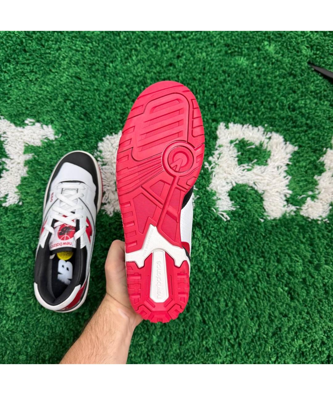 NEW BALANCE Белые низкие кроссовки / кеды, фото 5