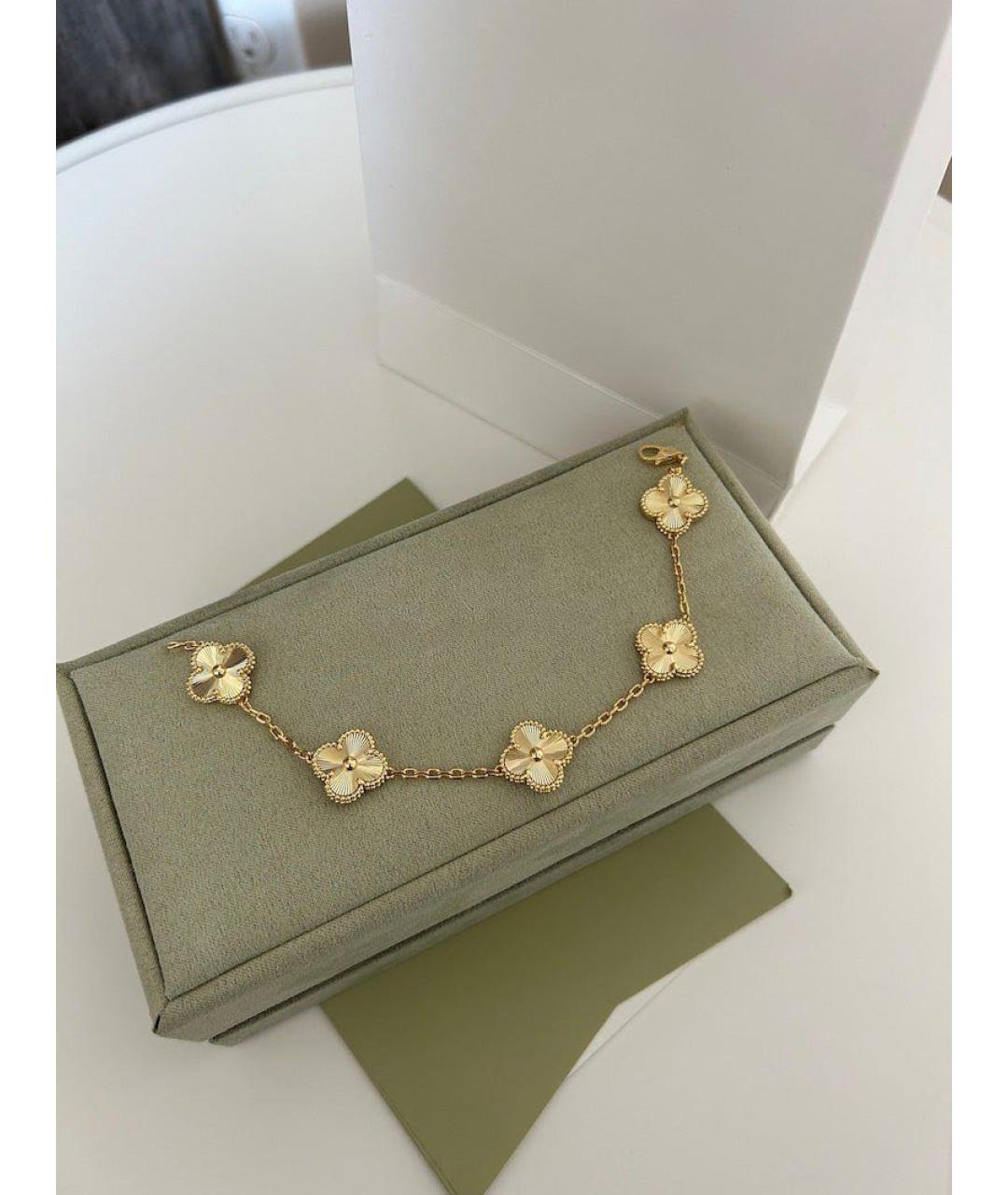 VAN CLEEF & ARPELS Золотой браслет из желтого золота, фото 5