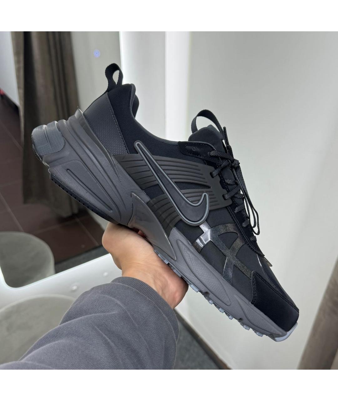 NIKE Черные низкие кроссовки / кеды, фото 5