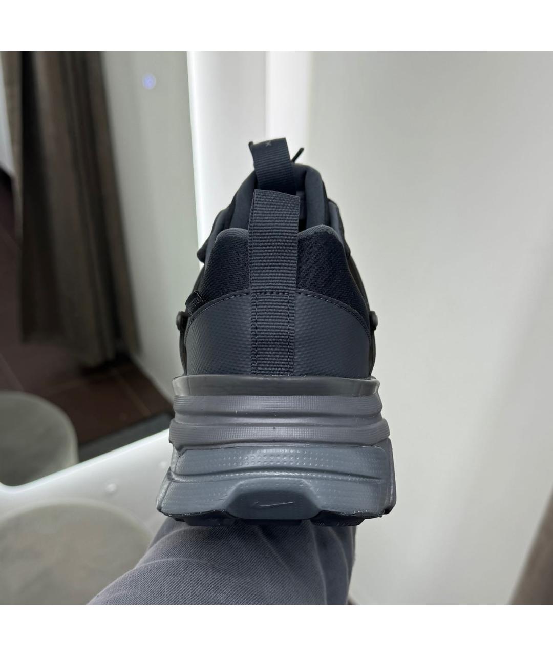 NIKE Черные низкие кроссовки / кеды, фото 6