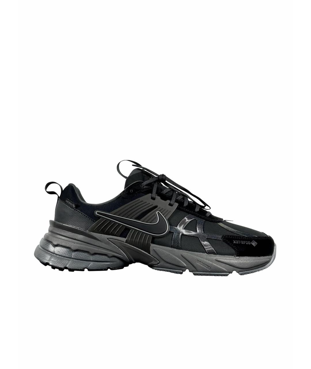NIKE Черные низкие кроссовки / кеды, фото 1