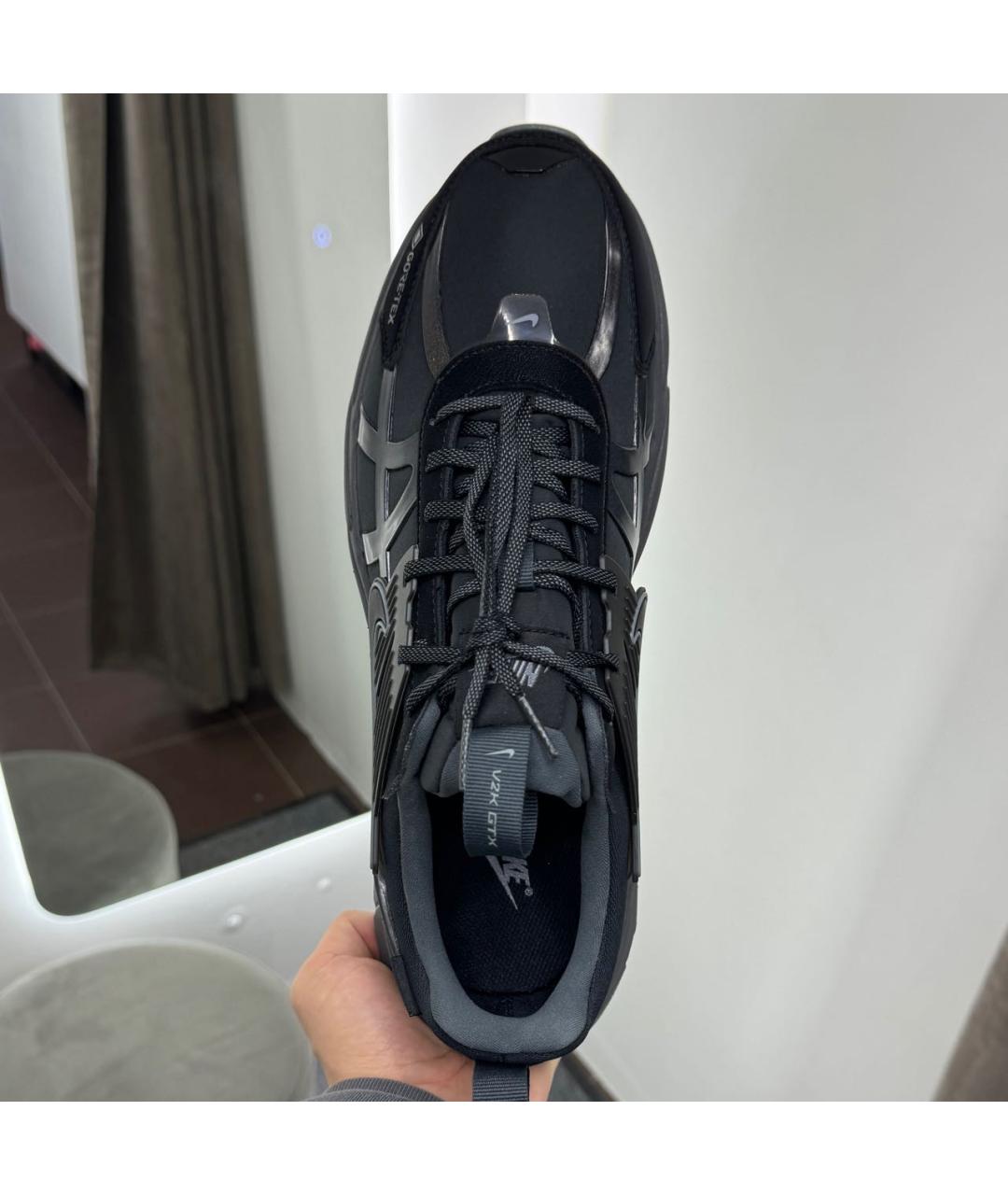 NIKE Черные низкие кроссовки / кеды, фото 3