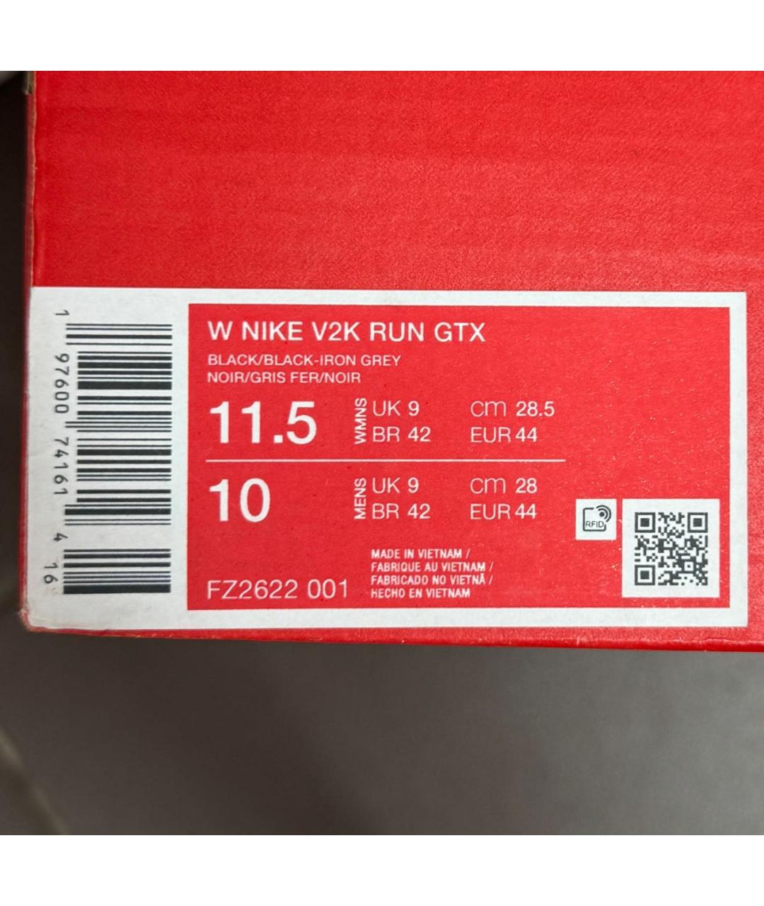 NIKE Черные низкие кроссовки / кеды, фото 8
