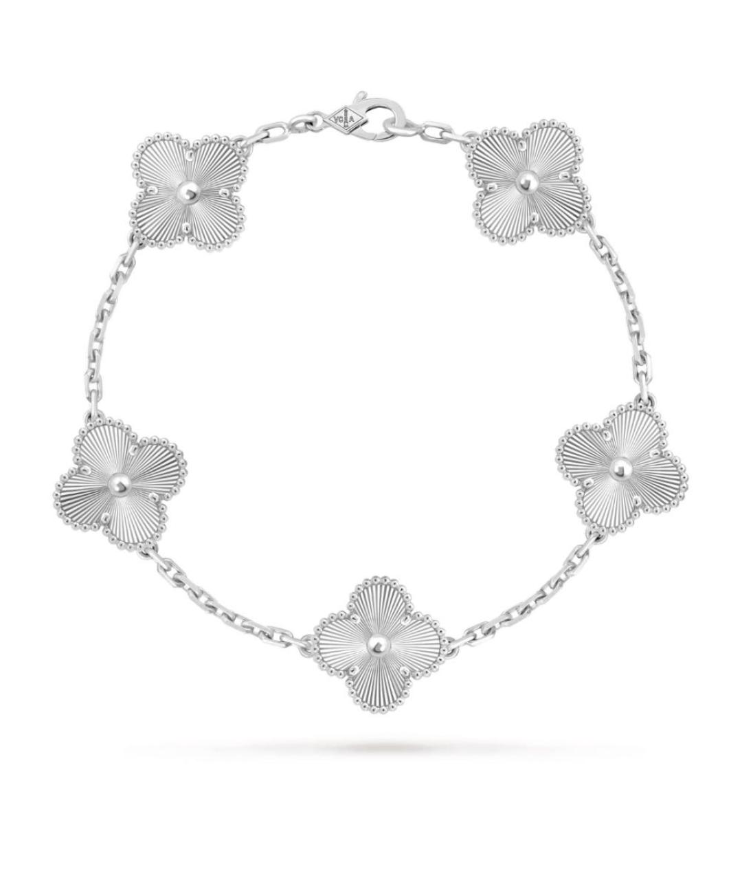VAN CLEEF & ARPELS Серебрянный браслет из белого золота, фото 1