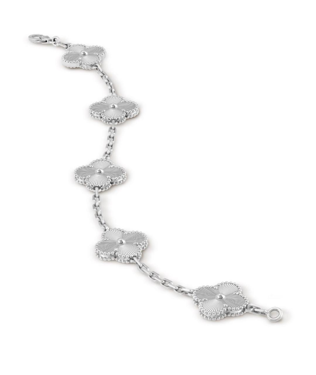 VAN CLEEF & ARPELS Серебрянный браслет из белого золота, фото 3