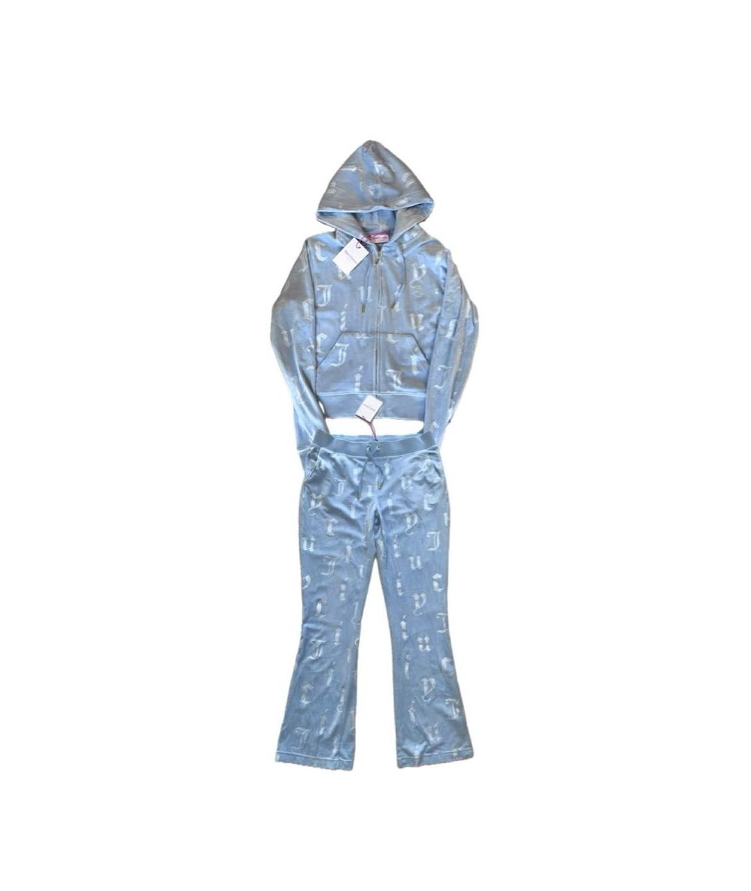 JUICY COUTURE Голубой полиэстеровый спортивные костюмы, фото 1