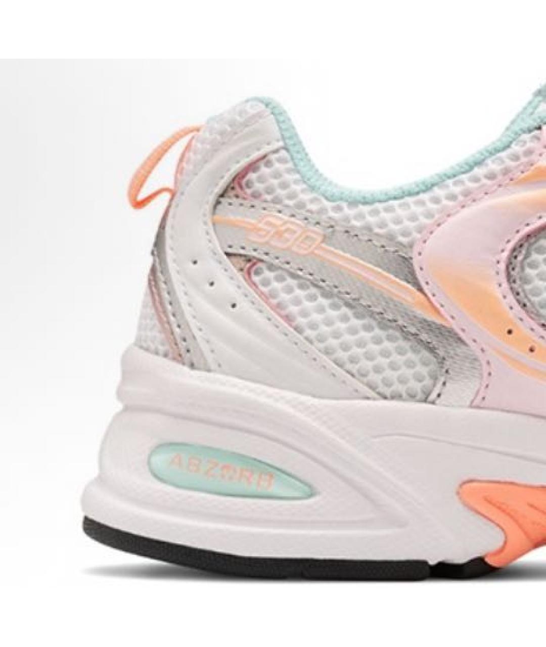 NEW BALANCE Розовые низкие кроссовки / кеды, фото 2