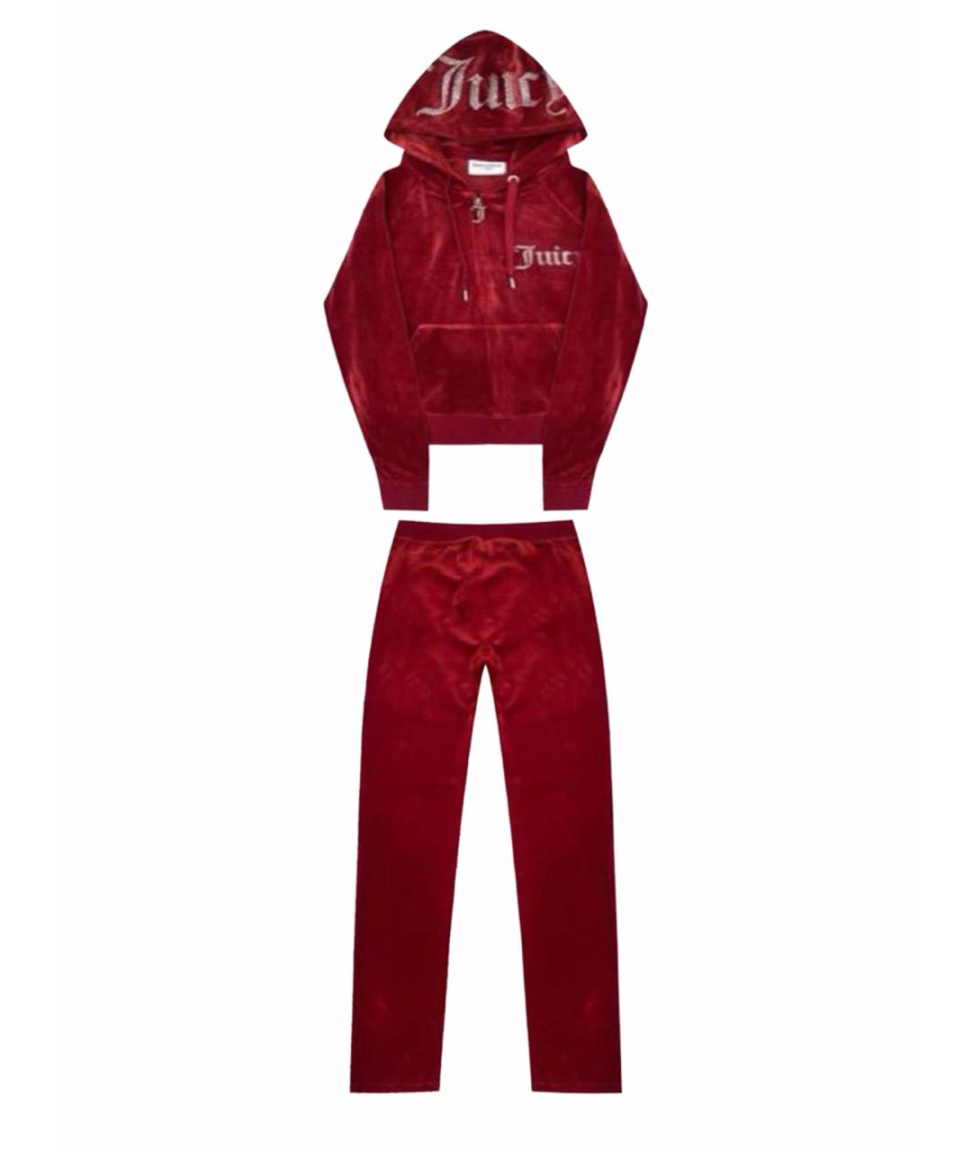 JUICY COUTURE Красный полиэстеровый спортивные костюмы, фото 1