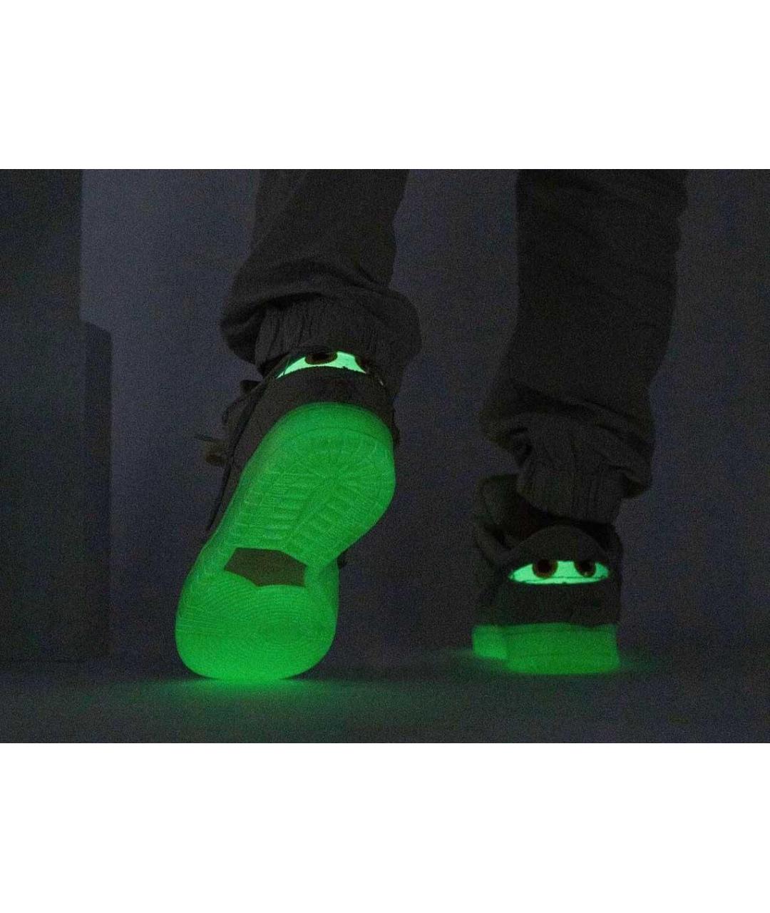 NIKE Бежевые текстильные низкие кроссовки / кеды, фото 6