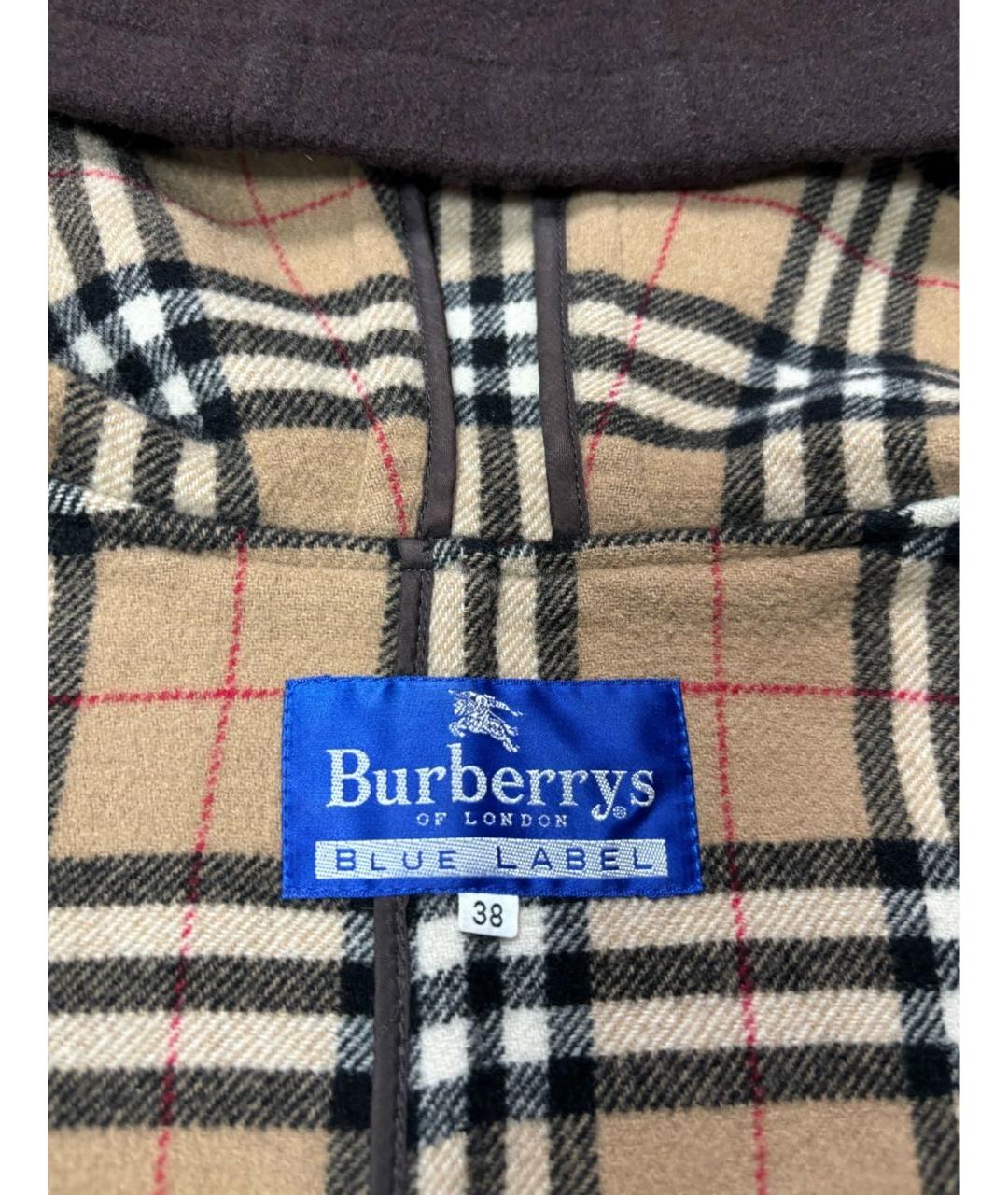BURBERRY Фиолетовое пальто, фото 5