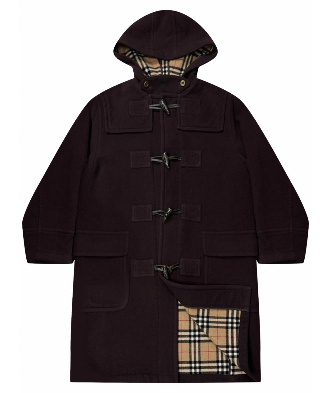 BURBERRY Фиолетовое пальто, фото 1