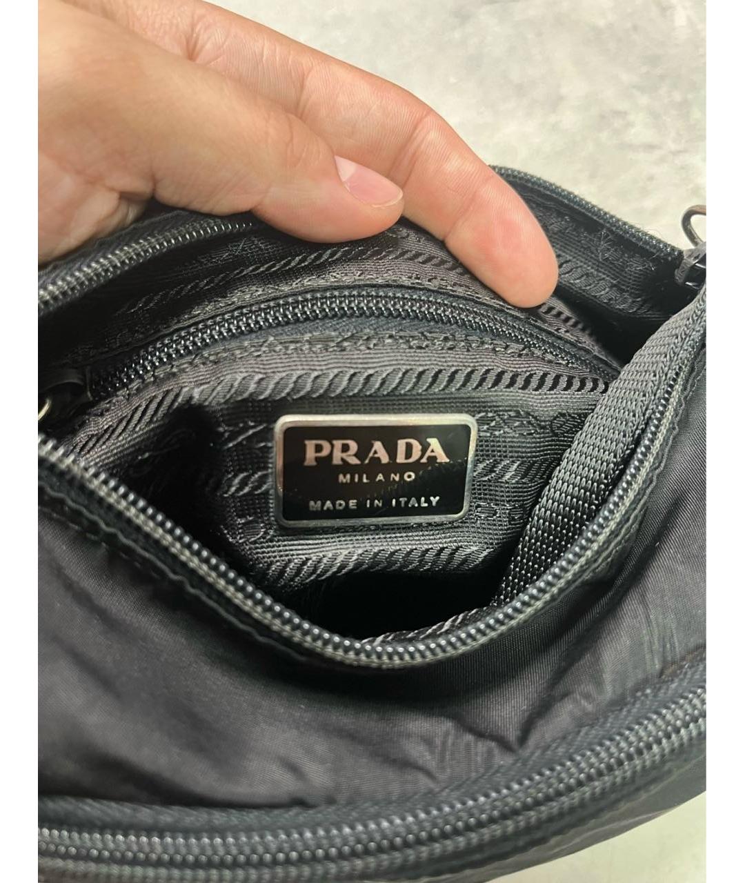 PRADA Черная сумка на плечо, фото 3