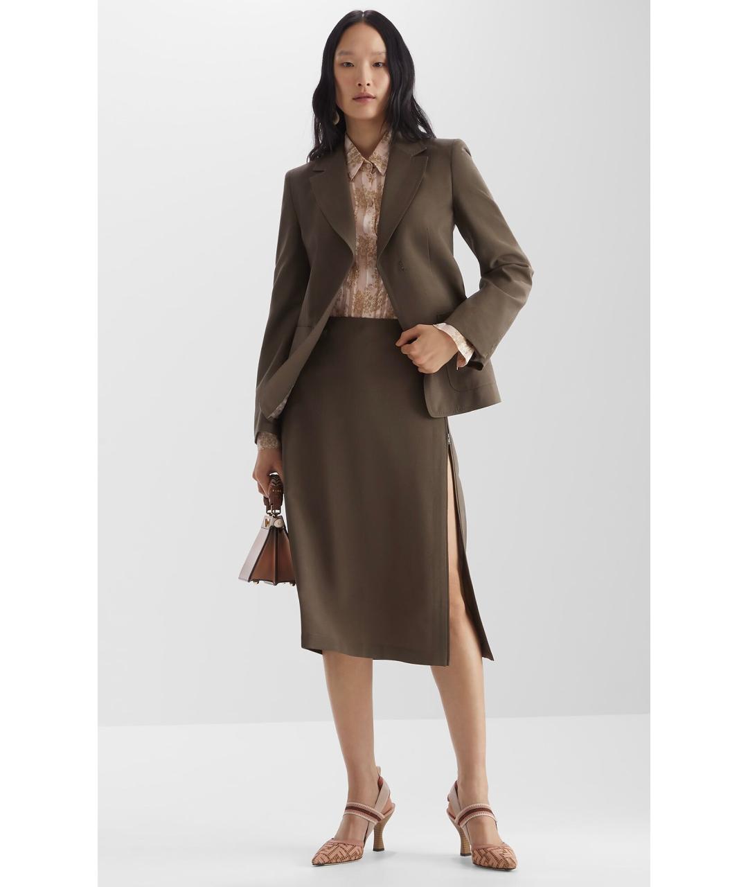FENDI Мульти блузы, фото 4