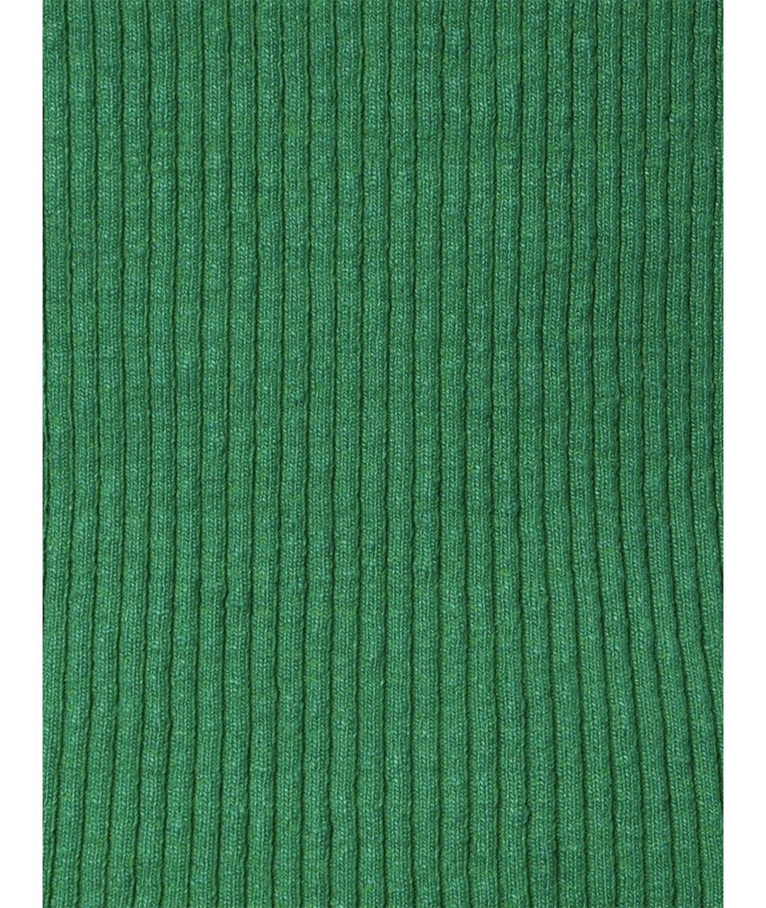 JACQUEMUS Зеленая льняная футболка, фото 3