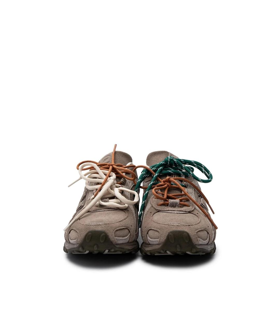 NEW BALANCE Коричневые замшевые кроссовки, фото 4