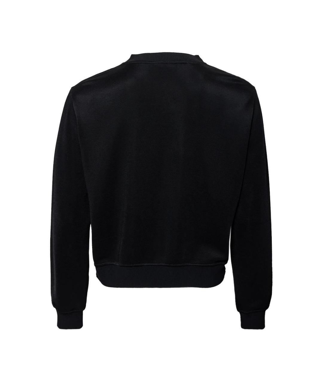 FENDI Черный вискозный джемпер / свитер, фото 2