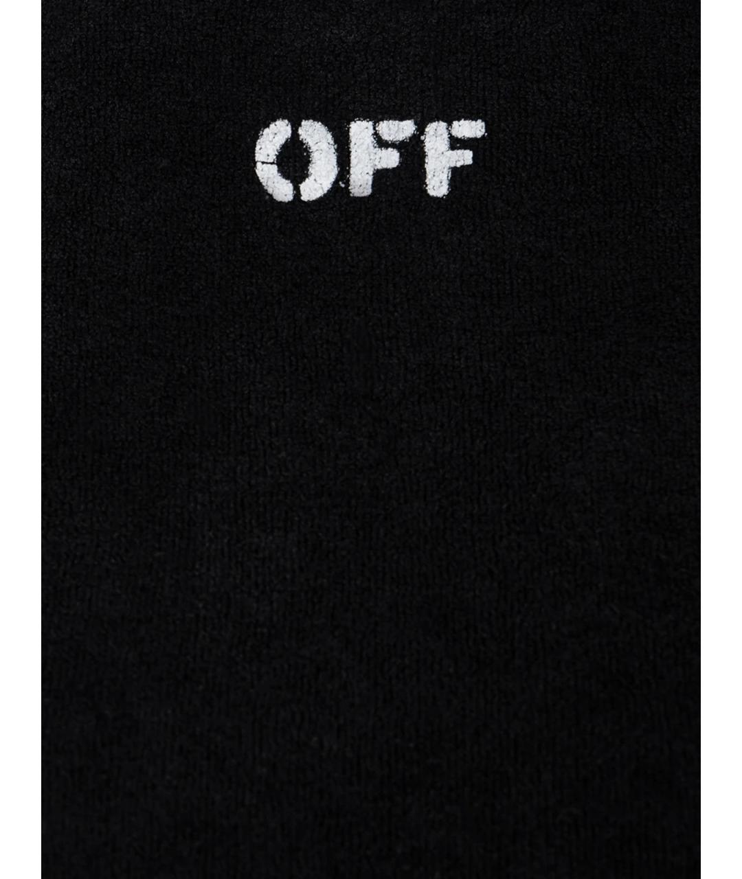 OFF-WHITE Черный полиэстеровый джемпер / свитер, фото 4
