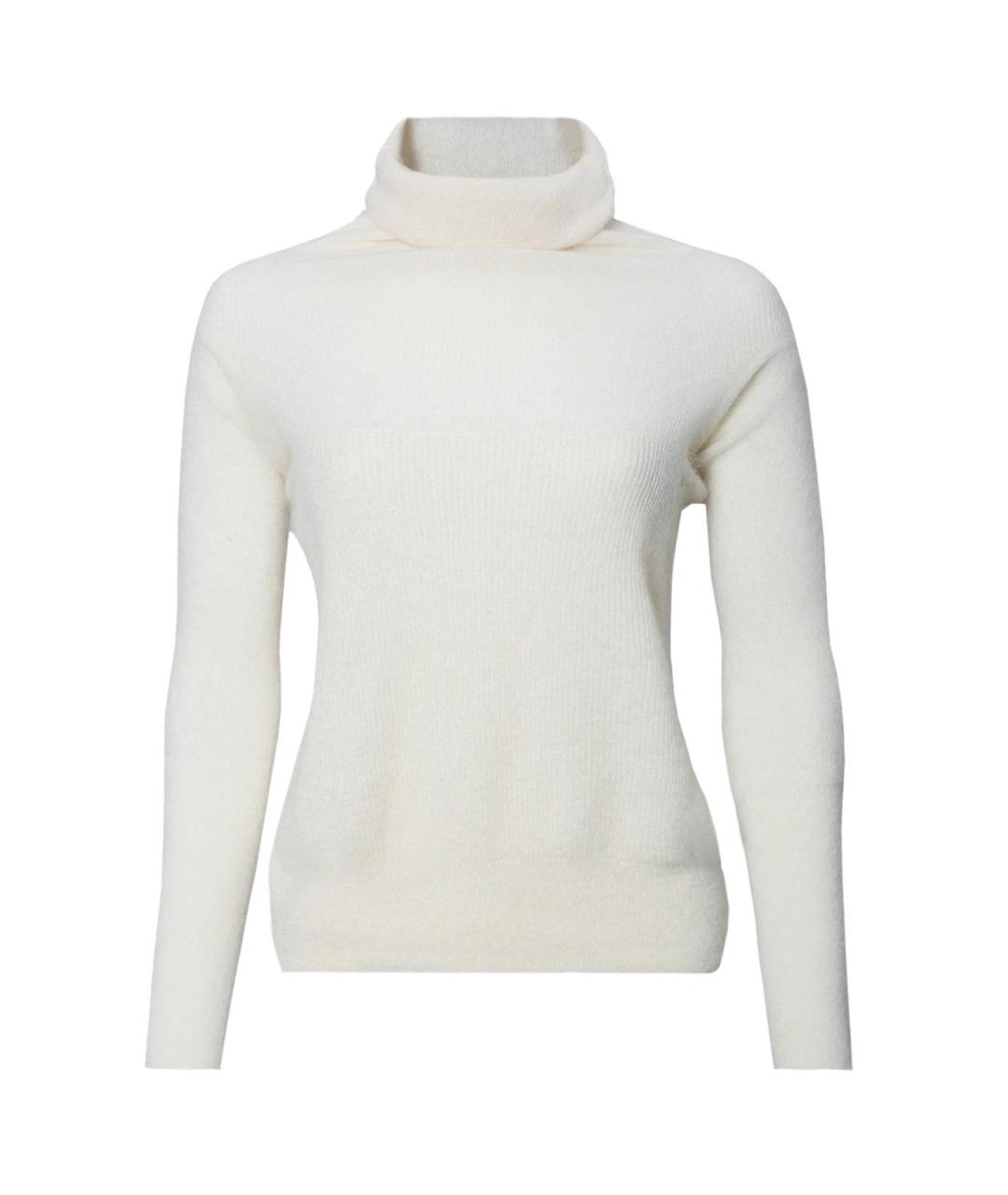 JACQUEMUS Белый шерстяной джемпер / свитер, фото 4