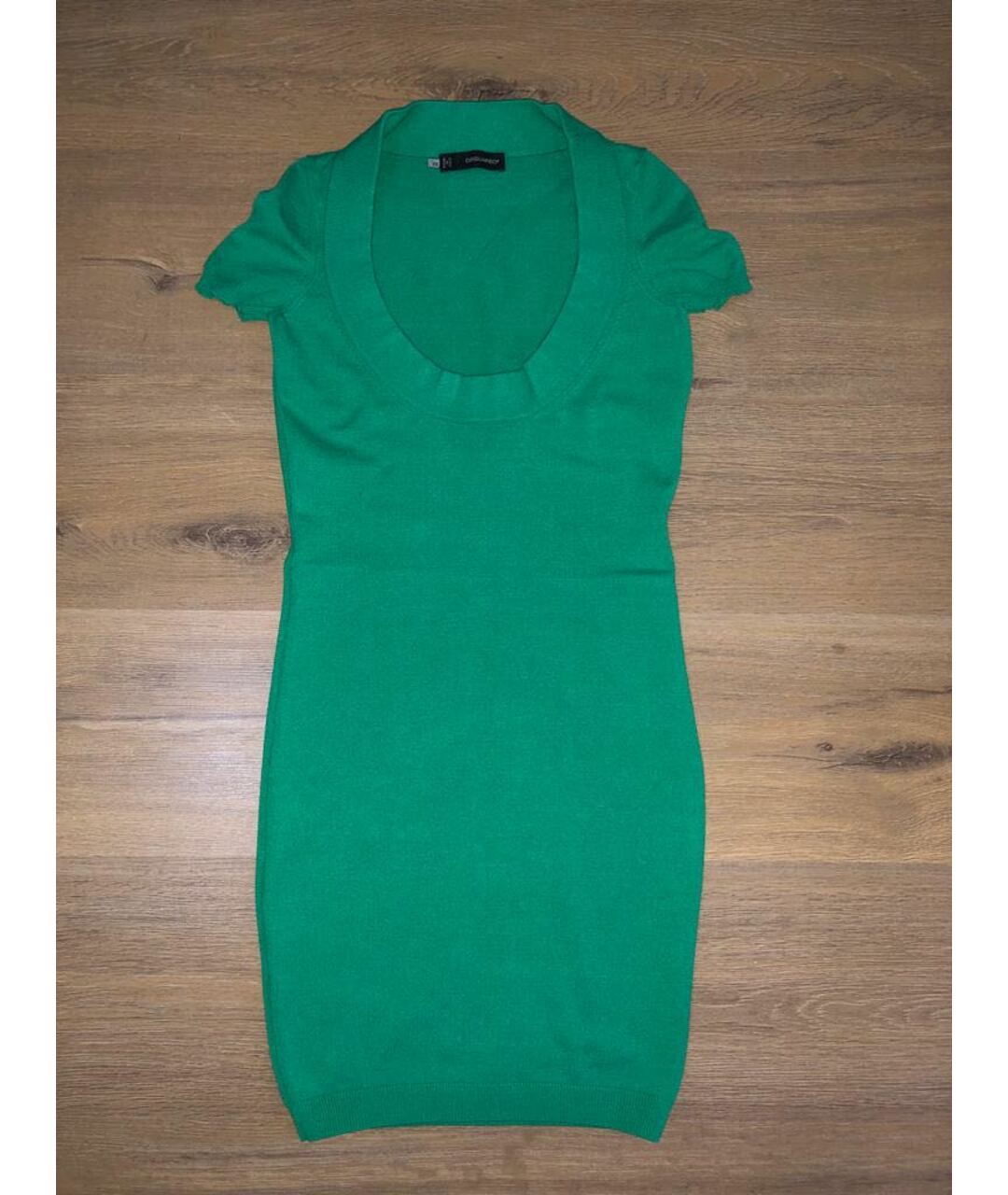DSQUARED2 Зеленые повседневное платье, фото 7