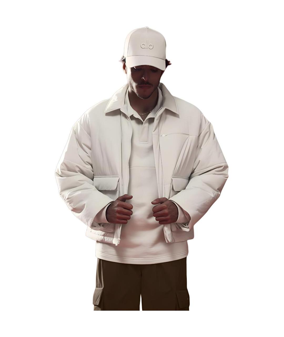 ALO YOGA Бежевая куртка, фото 3