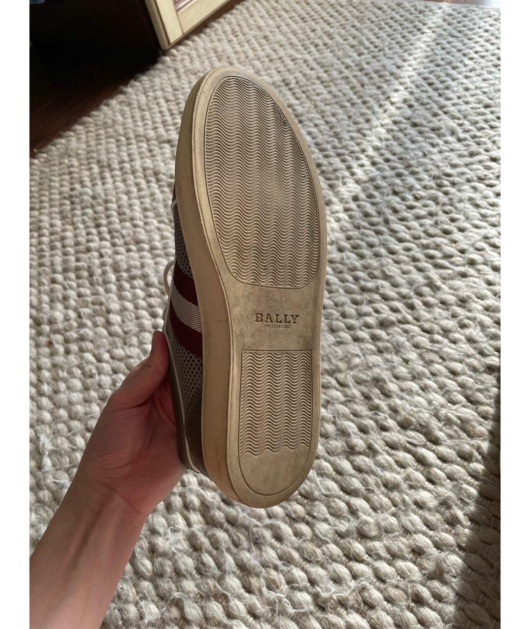 BALLY Мульти кожаные низкие кроссовки / кеды, фото 5