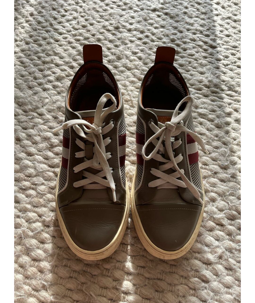 BALLY Мульти кожаные низкие кроссовки / кеды, фото 2