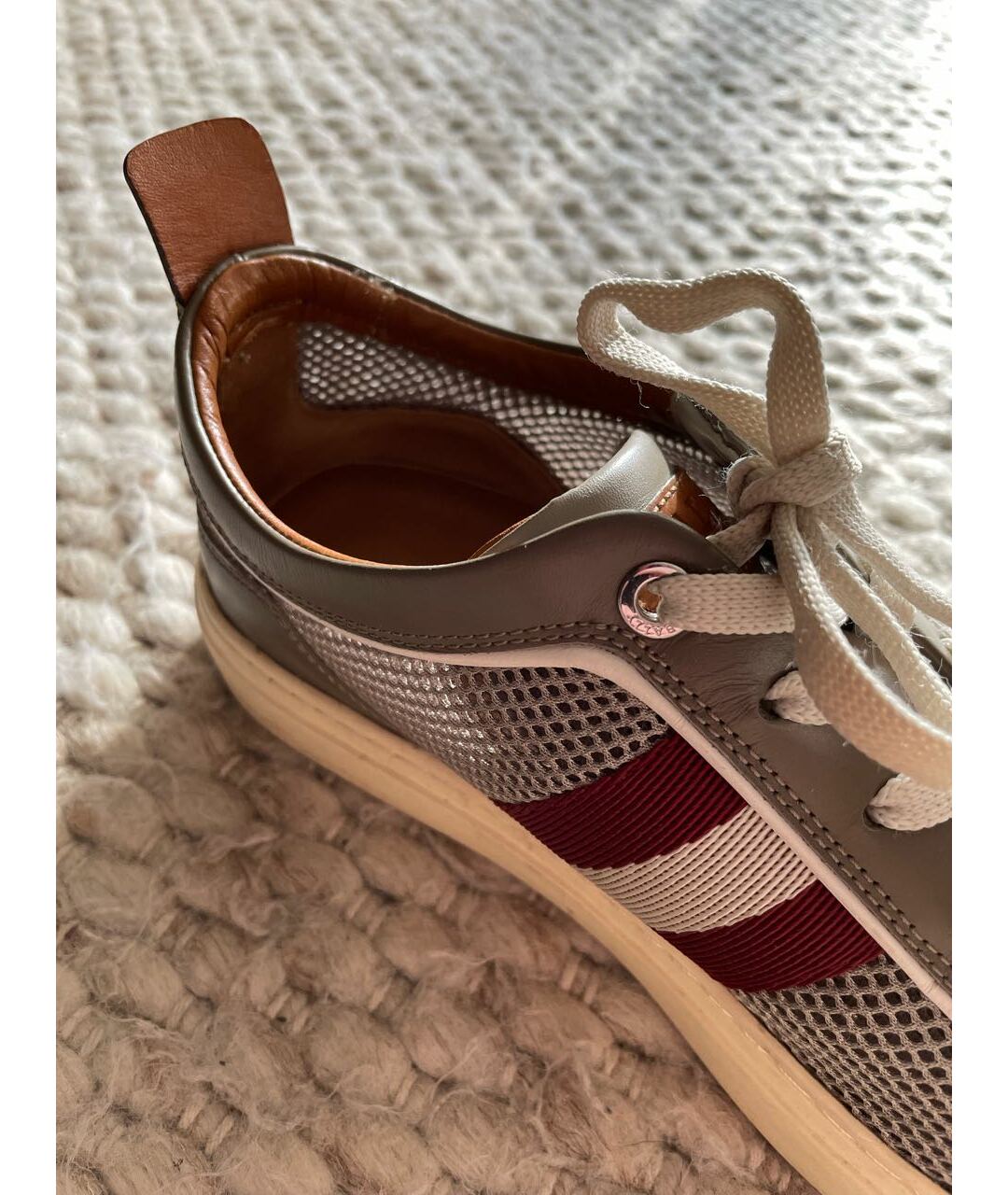BALLY Мульти кожаные низкие кроссовки / кеды, фото 8