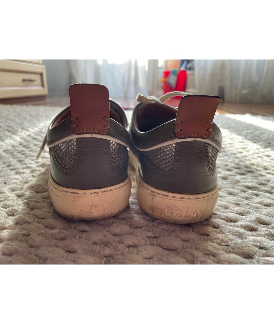 BALLY Мульти кожаные низкие кроссовки / кеды, фото 4