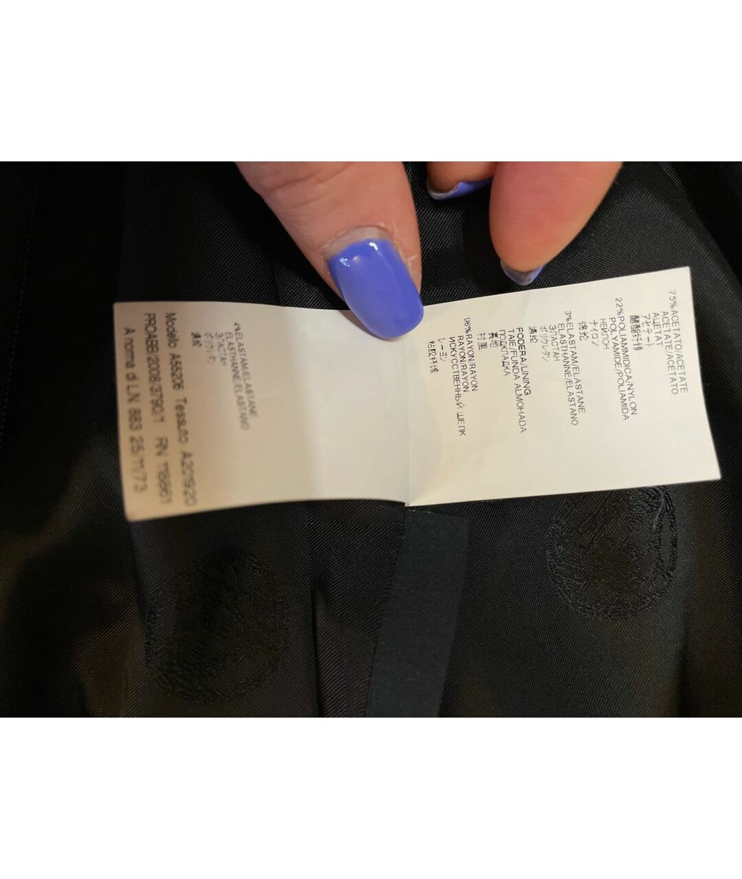 VERSACE Черная ацетатная юбка миди, фото 7