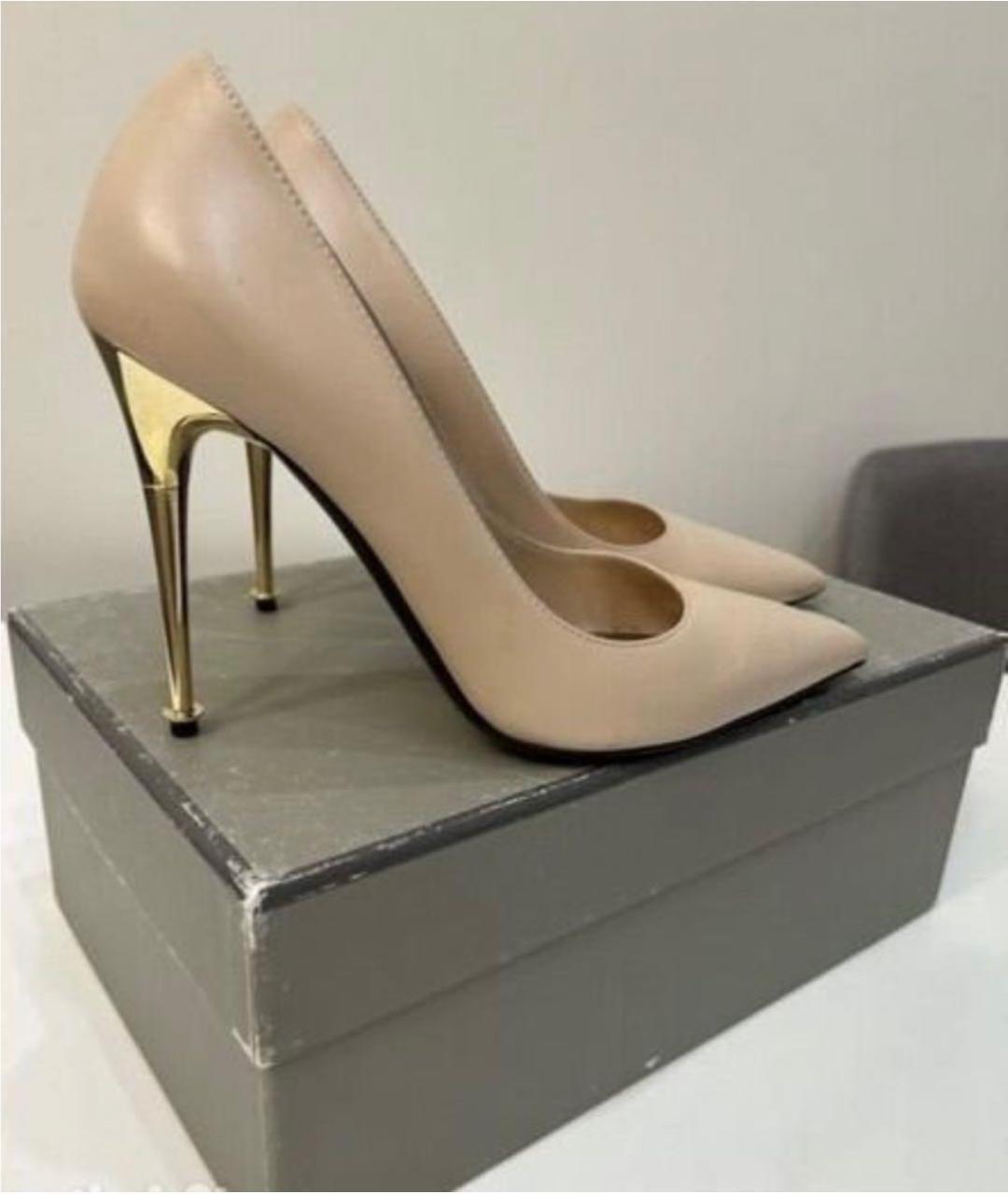 TOM FORD Розовые кожаные туфли, фото 5