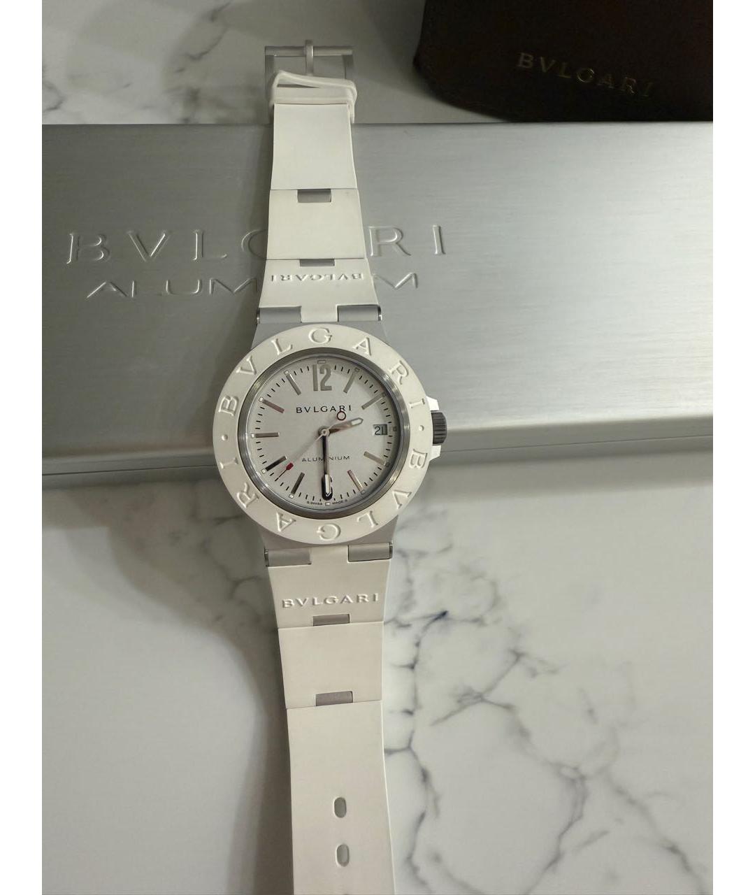 BVLGARI Белые часы, фото 7