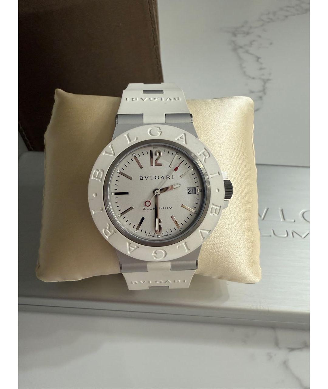BVLGARI Белые часы, фото 8