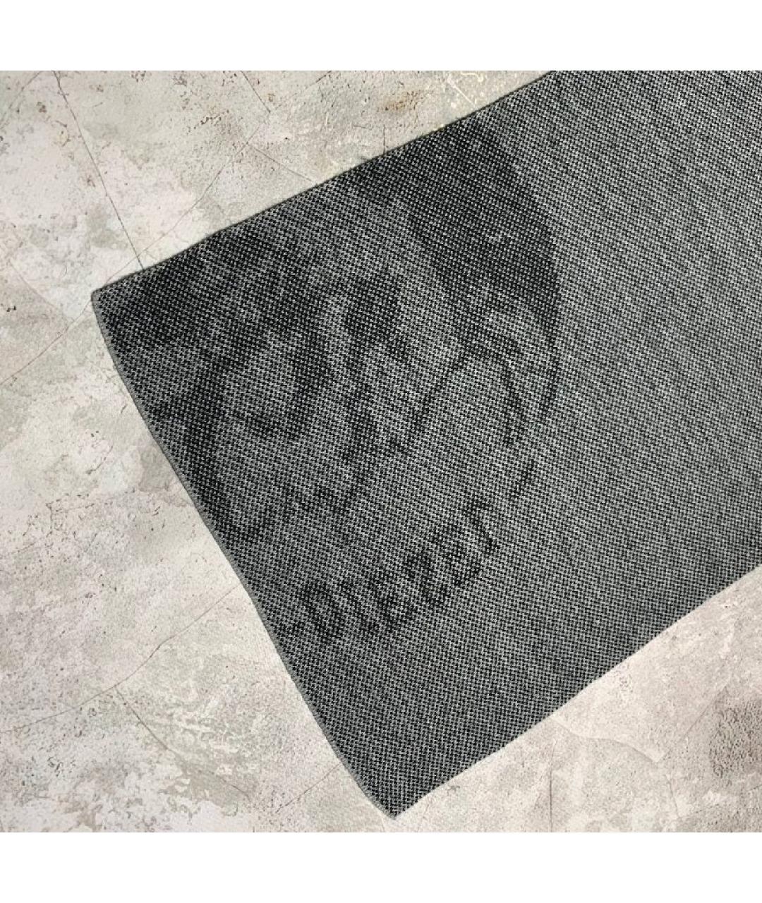 DIESEL Серый шарф, фото 3