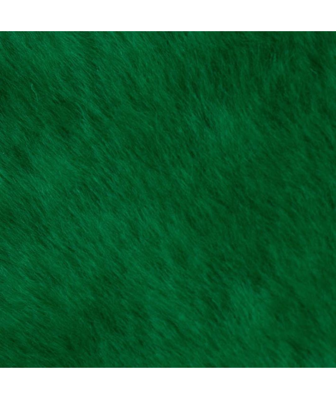BLANCHA Зеленая меховая дубленка, фото 4