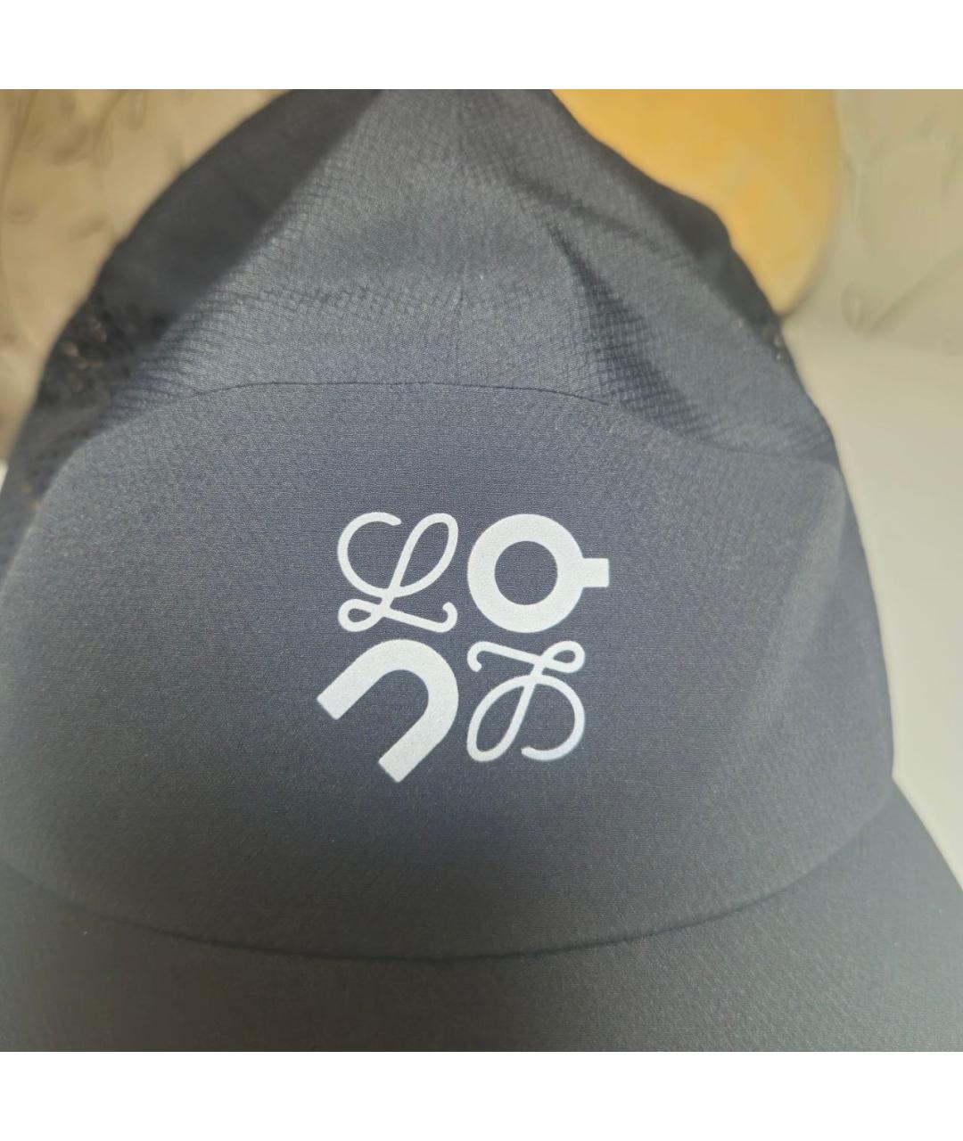 LOEWE Черная синтетическая кепка/бейсболка, фото 2