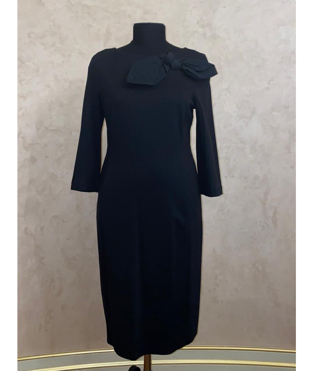 MOSCHINO Черное коктейльное платье, фото 3