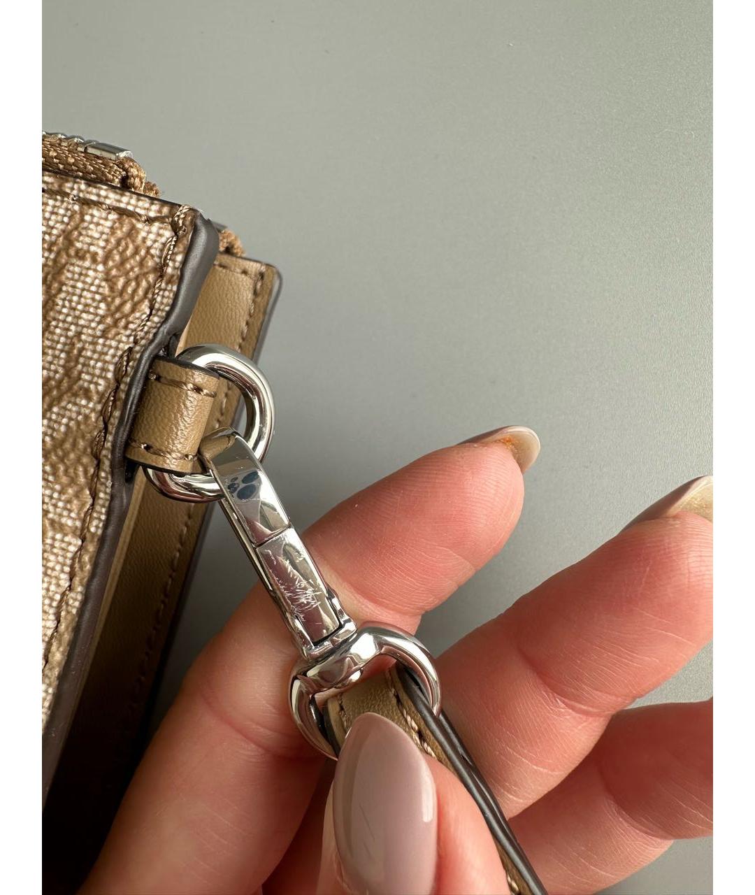 MICHAEL KORS Бежевый кошелек, фото 6