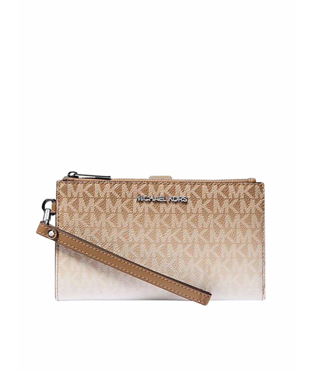 MICHAEL KORS Бежевый кошелек, фото 1