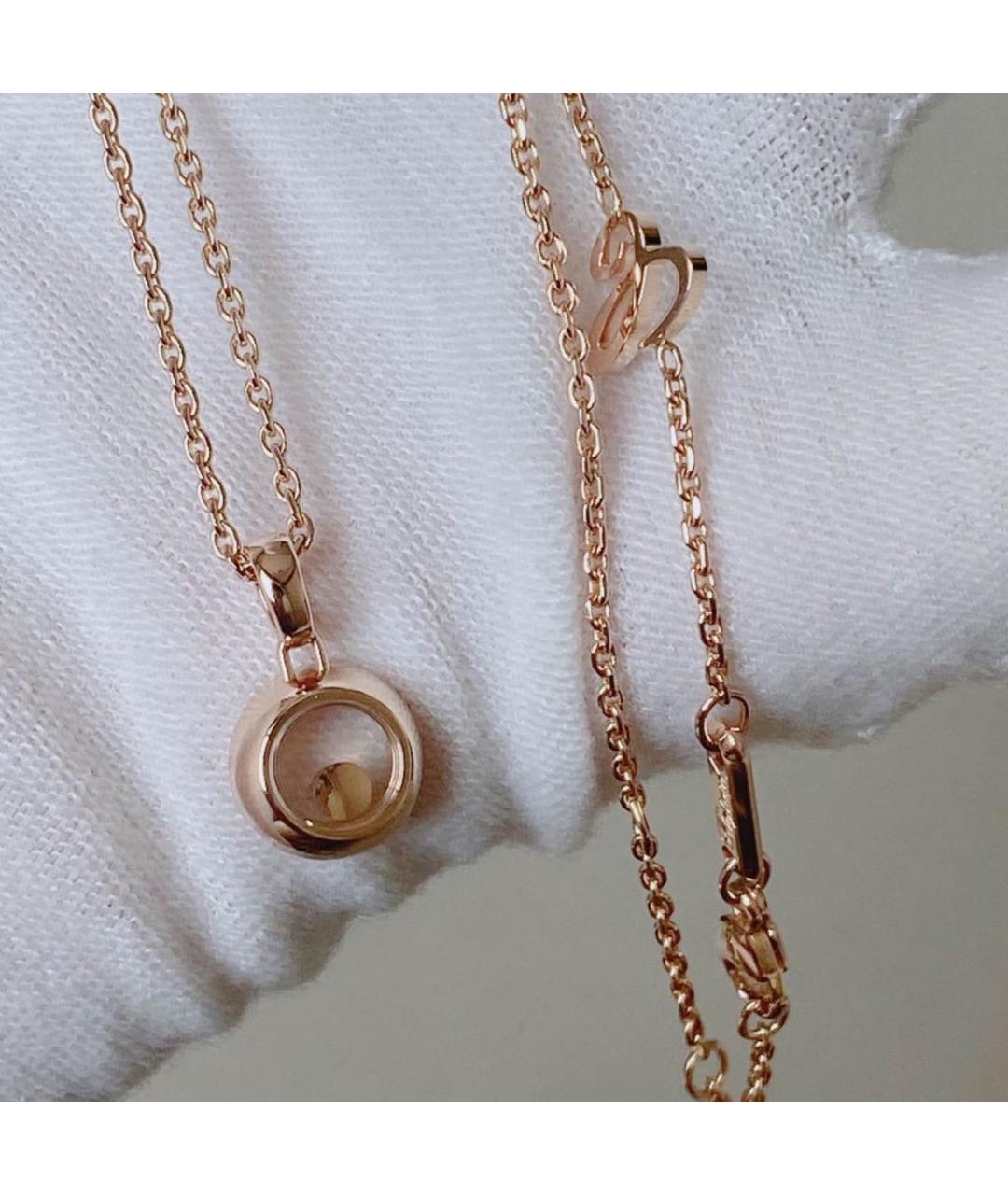 CHOPARD Золотая подвеска из розового золота, фото 7