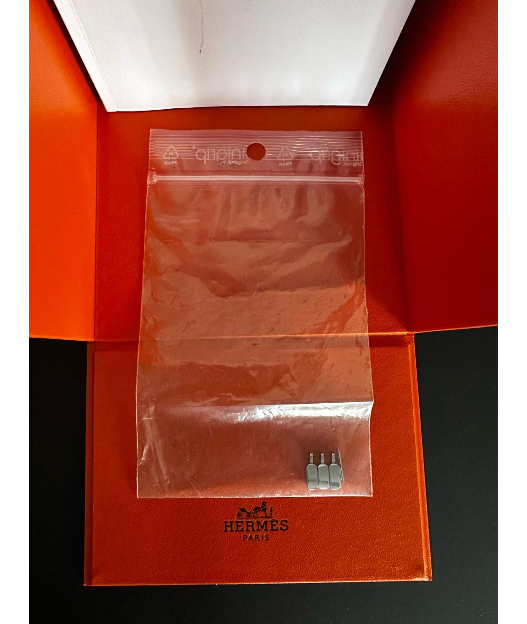 HERMES Серебряные часы, фото 7